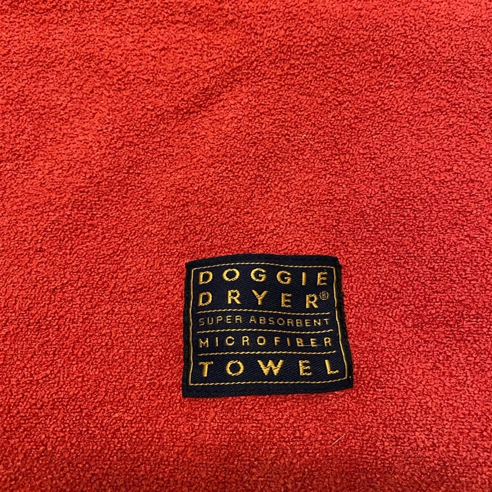 Red Microfiber Towel